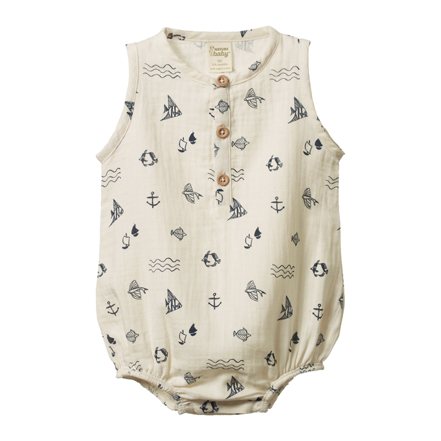 Nature Baby Cedar Suit Muslin